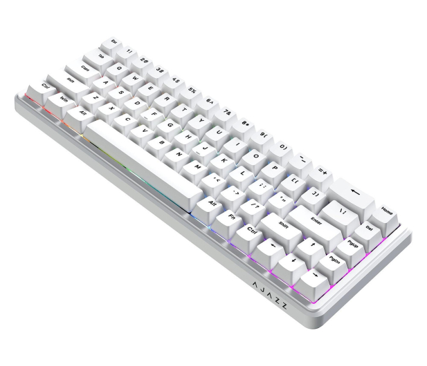 Ajazz AK680 MAX Magnetic Switch RGB biała - 1536358 - zdjęcie 2
